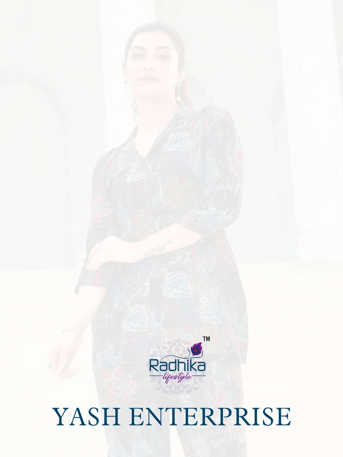 CORD VOL 3 MUSLIN PRINT WITH SWAROSKI WORK DESIGNER CO ORD SET BY RADHIKA LIFESTYLE BRAND POSTER2
